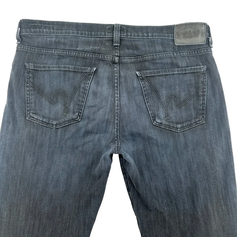 Citizens of Humanity Sid Jeans Straight Leg Stretch Denim Classic Men Size 36X29